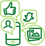 Social media icon